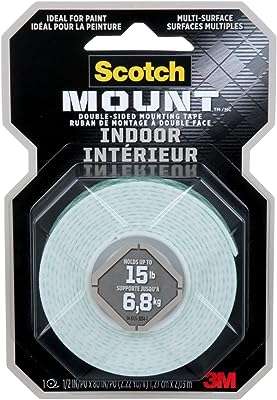 Ruban de montage intérieur scotch 110h 12" x 75" (127 mm. Visitez DIAYTAR COTE D'IVOIRE  et profitez de notre sélection exceptionnelle de produits discount. Que vous recherchiez des articles pour la maison, de l'électroménager, de l'informatique ou de la mode, notre boutique en ligne vous offre des produits de qualité à prix réduit, sans compromis sur la satisfaction du client.