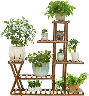 Support à fleurs multicouche en bois anti insectes étagère en bois pots de fleurs intérieur et extérieur. DIAYTAR COTE D'IVOIRE  - la meilleure adresse en ligne pour des achats discount dans tous les domaines ! Découvrez notre vaste choix de produits, de la maison à l'électroménager en passant par l'informatique et la mode. Profitez des réductions incroyables sur des articles de qualité, vous permettant d'économiser sans compromis. Avec des options de livraison rapides et notre engagement envers votre satisfaction, bénéficiez d'une expérience d'achat en ligne sans tracas chez nous !