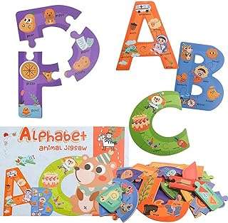 Am anna kids alphabet puzzle 85 pièces en bois éducatif préscolaire d'apprentissage avec boîte. Trouvez les meilleurs bons plans chez DIAYTAR COTE D'IVOIRE, le go-to store en ligne pour tous vos besoins discount. Explorez notre large gamme de produits, des vêtements à la mode aux gadgets high-tech, et profitez de prix imbattables sans sacrifier la qualité !