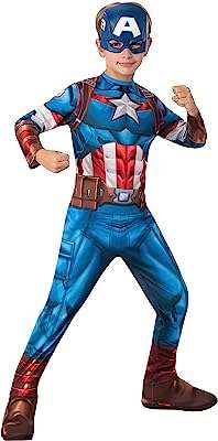 Déguisement de super héros officiel marvel avengers captain america pour enfants taille. DIAYTAR COTE D'IVOIRE  - La boutique en ligne où qualité et discount se rencontrent. Parcourez notre vaste catalogue et trouvez tout ce dont vous avez besoin, de l'électroménager moderne à la dernière mode tendance. Ne sacrifiez pas votre budget pour obtenir des produits de qualité !