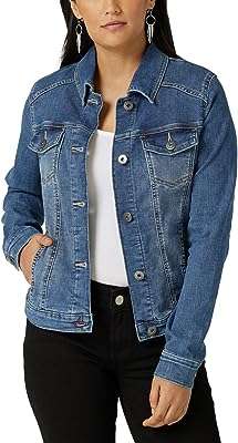 Veste en jean extensible pour femme. Votre satisfaction et votre budget sont nos priorités chez DIAYTAR COTE D'IVOIRE, la boutique en ligne où vous trouverez tout ce dont vous avez besoin à prix mini. Explorez notre vaste sélection de produits discount, des articles pour la maison aux accessoires high-tech en passant par les dernières tendances en mode. Profitez de nos offres exceptionnelles et faites des économies en toute confiance !