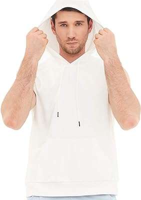Sweat à capuche sport en coton avec poches manches courtes pour hommes. Parcourez la boutique en ligne DIAYTAR COTE D'IVOIRE  et plongez dans un univers de bonnes affaires. Que vous ayez besoin de nouveaux appareils électroménagers, d'une garde-robe tendance ou des dernières nouveautés en matière de technologie, notre large gamme de produits discount vous offre la possibilité de faire des économies tout en vous faisant plaisir. Avec DIAYTAR COTE D'IVOIRE, profitez des meilleurs prix sans jamais compromettre la qualité.