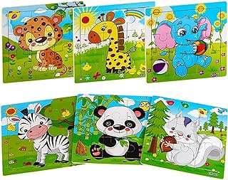 Mom me 6 pièces en bois puzzle enfants apprentissage animal jouets. À la recherche d'idées cadeaux originales et abordables ? Parcourez notre sélection de gadgets à prix discount sur DIAYTAR COTE D'IVOIRE  et faites plaisir à vos proches sans vous ruiner. Des gadgets high-tech aux objets insolites, notre boutique en ligne saura vous surprendre.