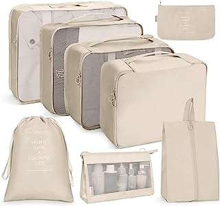 8 pièces ensemble de cubes d'emballage organisateur de cube de rangement de bagages voyage. Découvrez DIAYTAR COTE D'IVOIRE, votre nouveau repère en ligne pour des achats malins à prix réduit. Parcourez notre catalogue diversifié de produits discount, allant de l'électroménager à l'informatique, en passant par la mode et les gadgets. Obtenez les meilleures offres sans sacrifier la qualité, le tout dans le confort de votre foyer.