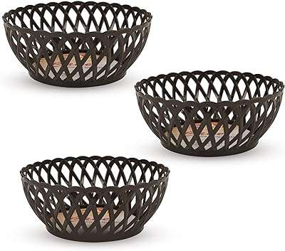 Grands paniers ronds en plastique en rotin de 3 pièces pour le stockage des fruits. Explorez DIAYTAR COTE D'IVOIRE  et découvrez un monde de produits discount passionnants. Que vous recherchiez des appareils électroménagers efficaces, des vêtements stylés ou des gadgets innovants, notre boutique en ligne dispose de tout cela et bien plus encore.  Profitez d'une expérience shopping unique tout en faisant des économies énormes chez nous !