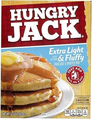 Mélange de crêpes et gaufres hungry jack super léger et moelleux. Ne payez plus le prix fort pour vos achats en ligne, choisissez DIAYTAR COTE D'IVOIRE  et économisez ! Découvrez notre boutique en ligne généraliste offrant une multitude de produits discount, allant des articles pour la maison aux dernières tendances mode en passant par l'informatique et les gadgets. Faites des économies sur tous vos achats sans compromis sur la qualité.