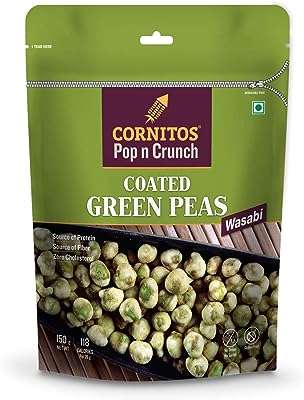 Pois verts enrobés de cornitos au wasabi 150 g. Ne payez plus le prix fort pour vos achats en ligne, choisissez DIAYTAR COTE D'IVOIRE  et économisez ! Découvrez notre boutique en ligne généraliste offrant une multitude de produits discount, allant des articles pour la maison aux dernières tendances mode en passant par l'informatique et les gadgets. Faites des économies sur tous vos achats sans compromis sur la qualité.