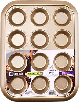 Moule à muffins royalford 12 moule antiadhésif allant au four essentiel pour la cuisson. Découvrez DIAYTAR COTE D'IVOIRE, la boutique en ligne généraliste qui propose une large sélection de produits à prix réduits : de l'électroménager à la mode en passant par l'informatique, trouvez tout ce dont vous avez besoin sans vous ruiner !