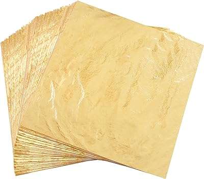 Papier doré traditionnel yongbo 100 feuilles de papier cuivre 63" x pour l'artisanat la décoration. DIAYTAR COTE D'IVOIRE, votre solution idéale pour acheter en ligne tous les articles dont vous avez besoin. Parcourez notre vaste sélection de produits discount allant de l'électroménager à l'informatique, en passant par la mode et les gadgets, et économisez sur chaque achat. Faites-vous plaisir sans vous ruiner avec DIAYTAR COTE D'IVOIRE .