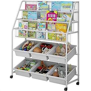 Bibliothèque pour enfants organisateur de livres étagère de rangement en fer pour jouets d'enfants avec 6. Affichez votre style tout en économisant grâce à DIAYTAR COTE D'IVOIRE . Notre boutique en ligne propose une vaste sélection de vêtements, de chaussures et d'accessoires de mode à prix discount. Soyez à la pointe de la tendance sans vous ruiner !
