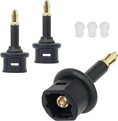 Makingtech toslink adaptateur de connecteur audio optique de fibre numérique vers mini. DIAYTAR COTE D'IVOIRE  - Votre destination discount pour tous vos besoins. Parcourez notre collection de produits de haute qualité, allant de la maison à l'électroménager, de l'informatique à la mode, et trouvez les meilleures offres en ligne. Profitez de nos prix imbattables et faites des économies dès maintenant!