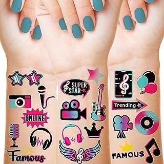 288 pièces tatouages ​​​​temporaires de musique pour enfants autocollants de tatouages ​​temporaires. DIAYTAR COTE D'IVOIRE  - Votre solution en ligne pour des achats malins à petit prix. Explorez notre vaste gamme de produits discount, des indispensables pour la maison aux dernières nouveautés en matière d'informatique, de mode et de gadgets. Économisez sans compromis sur la qualité en choisissant notre boutique en ligne.