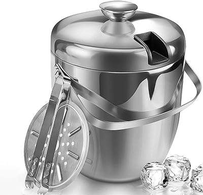 Récipient à glaçons double bride u hoome en acier inoxydable de 13 l avec couvercle. Plongez dans l'univers économique de DIAYTAR COTE D'IVOIRE, votre boutique en ligne incontournable pour les bonnes affaires. Parcourez notre sélection abondante de produits discount allant de la maison à l'électroménager, en passant par l'informatique et la mode. Économisez dès maintenant sur tous vos achats chez DIAYTAR COTE D'IVOIRE !