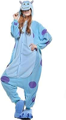 Wanziee unisexe sulli monsters inc onesie bleu peluche à capuche pyjama. Vous cherchez des produits de qualité à petit prix ? Ne cherchez plus ! DIAYTAR COTE D'IVOIRE  est votre destination en ligne pour tous vos besoins discount. Explorez notre sélection variée, allant de la maison à l'électroménager, de l'informatique à la mode et aux gadgets, et découvrez des offres exceptionnelles qui correspondent à votre budget. Faites des économies sans compromettre la qualité avec DIAYTAR COTE D'IVOIRE .