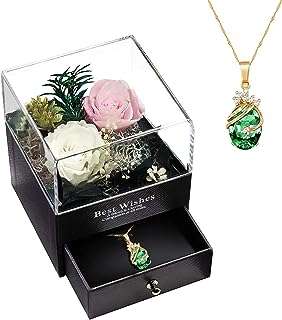 Cadeaux pour la fête des mères rose éternelle avec collier fleur préservée cadeaux de bijoux. Besoin de produits à petit prix ? DIAYTAR COTE D'IVOIRE  vous propose une large sélection d'articles discount, allant de la maison à l'électroménager en passant par l'informatique, la mode et les gadgets. Faites des économies en faisant vos achats chez nous !
