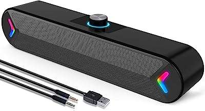 Haut parleur d'ordinateur lenro haut parleur usb filaire avec son stéréo 10 w pour ordinateur de bureau. Découvrez DIAYTAR COTE D'IVOIRE, la boutique en ligne généraliste qui propose une large sélection de produits à prix réduits : de l'électroménager à la mode en passant par l'informatique, trouvez tout ce dont vous avez besoin sans vous ruiner !