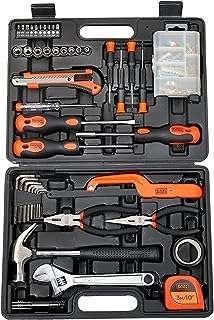 Ensemble d'outils à main black + decker de 126 pièces dans une boîte. DIAYTAR COTE D'IVOIRE  est votre allié pour des achats discount de qualité. Explorez notre boutique en ligne et découvrez notre gamme complète de produits pour la maison, l'électroménager, l'informatique, la mode et les gadgets, le tout à des prix avantageux qui ne sacrifient pas la qualité.