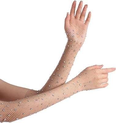 Gants longs en strass pour femmes maille brillante à paillettes costume d'opéra de fête. Trouvez tout ce dont vous avez besoin à des prix incroyables sur DIAYTAR COTE D'IVOIRE ! Que vous cherchiez des meubles abordables pour votre maison, des appareils électroménagers de qualité ou des gadgets technologiques à la pointe, notre boutique en ligne généraliste regorge de bonnes affaires.