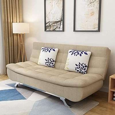 Ensemble de canapé lit pliant multifonctionnel en mousse pour salon (beige). À la recherche de bonnes affaires ? DIAYTAR COTE D'IVOIRE  est là pour vous aider ! Découvrez notre boutique en ligne remplie de produits discount, des dernières tendances en mode aux gadgets les plus recherchés. Ne manquez pas nos prix imbattables !