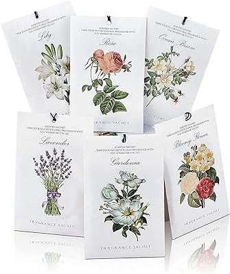 Sachets parfumés lavande jasmin lys océan gardénia 1 paquet 12 pièces 6 parfums de placard. DIAYTAR COTE D'IVOIRE, votre source incontournable de bonnes affaires en ligne ! Parcourez notre catalogue diversifié comprenant des produits discount, allant des éléments de décoration d'intérieur à l'électroménager, en passant par l'informatique, la mode et les gadgets abordables.