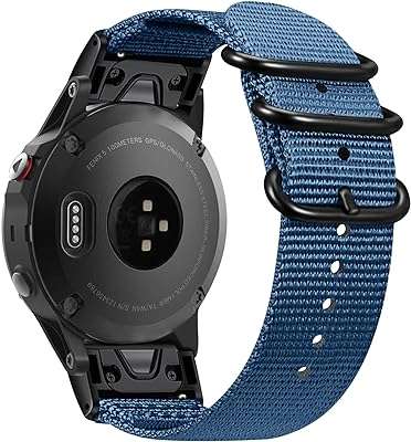 Band finty compatible avec garmin fenix ​​​​5 bracelet sport en nylon. Laissez-vous séduire par DIAYTAR COTE D'IVOIRE, votre boutique en ligne qui saura vous offrir des produits de qualité à des prix compétitifs. Que vous recherchiez des équipements pour la maison, des appareils électroménagers, des accessoires informatiques ou des articles de mode tendance, vous trouverez tout cela et bien plus encore dans notre sélection discount.