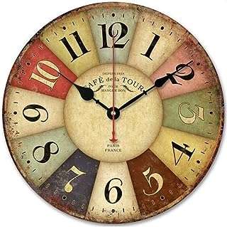 Rubik 12" horloge murale rétro en bois décor de ferme horloges murales silencieuses et sans. Achetez intelligemment chez DIAYTAR COTE D'IVOIRE  et profitez de notre vaste sélection de produits discount. De la décoration pour votre maison aux ustensiles de cuisine en passant par les appareils électroménagers, notre boutique en ligne généraliste vous offre la possibilité de faire des économies tout en vous procurant des produits de qualité.
