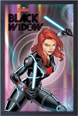 Affiche encadrée de pyramid america avengers black widow impression avec revêtement. Avec DIAYTAR COTE D'IVOIRE, achetez malin et économisez sur tous vos achats en ligne. Profitez de réductions exceptionnelles sur une multitude de produits, du petit électroménager aux vêtements et accessoires tendance. Optimisez votre budget avec DIAYTAR COTE D'IVOIRE  dès aujourd'hui !