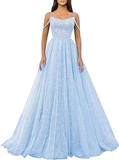 Robes de bal en tulle à épaules dénudées scintillantes pour robes. Ne cherchez plus, DIAYTAR COTE D'IVOIRE  est la boutique en ligne qu'il vous faut pour trouver tout ce dont vous avez besoin à petit prix ! Du petit électroménager aux articles de mode tendance en passant par les dernières technologies, explorez notre vaste catalogue et réalisez de véritables bonnes affaires !