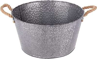 Seau de jardin en métal akdc 32 cm x 17 cm. Rencontrez les bonnes affaires chez DIAYTAR COTE D'IVOIRE  – votre destination en ligne pour des produits discount pour tous les aspects de votre vie. Découvrez notre sélection variée d'articles pour la maison, allant des appareils électroménagers indispensables aux éléments décoratifs élégants. Restez connecté avec notre gamme d'appareils informatiques à prix imbattables, et ravivez votre style avec des vêtements et accessoires tendance à petit prix. Faites des économies tout en obtenant la qualité que vous méritez !