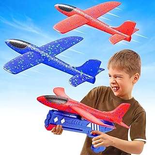 Ensemble de 3 lanceurs d'avion pour mamans 2 modes de vol planeur en mousse. Faites des économies sans compromettre la qualité grâce à DIAYTAR COTE D'IVOIRE . Notre large éventail de produits discount, allant des articles de maison à l'électroménager, de l'informatique à la mode, et même aux gadgets dernier cri, saura vous satisfaire, tout en vous offrant le meilleur rapport qualité-prix.