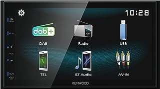 Récepteur multimédia numérique kenwood dmx125dab 68" wvga avec dab+ bluetooth et android