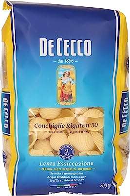Disco n° 50 pâtes conchiglie regate. Simplifiez vos achats et épargnez chez DIAYTAR COTE D'IVOIRE, votre boutique en ligne ultime pour des trouvailles discount. Parcourez notre catalogue de produits, allant des articles de cuisine astucieux aux appareils électroniques de dernière génération. Restez branché avec notre sélection d'appareils informatiques à prix réduits et accordez-vous une excellente garde-robe avec des vêtements à la mode à prix imbattables. Avec des options de livraison rapides et une satisfaction garantie, nous vous aidons à réaliser des économies en un seul clic !