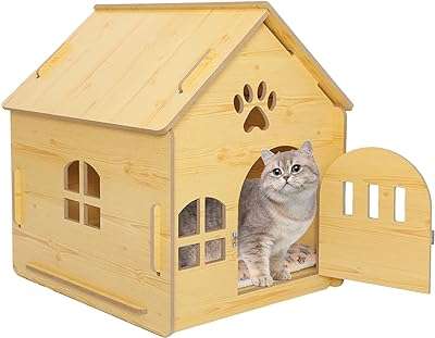 Maison pour chat movish avec doublure pour petits chiens petites cages en bois pour animaux de compagnie. Ne payez plus le prix fort pour des produits de qualité grâce à DIAYTAR COTE D'IVOIRE . Notre boutique en ligne propose une gamme étendue de produits discount, de l'électroménager à l'informatique en passant par la mode et les gadgets. Faites des économies tout en restant à la pointe des tendances !