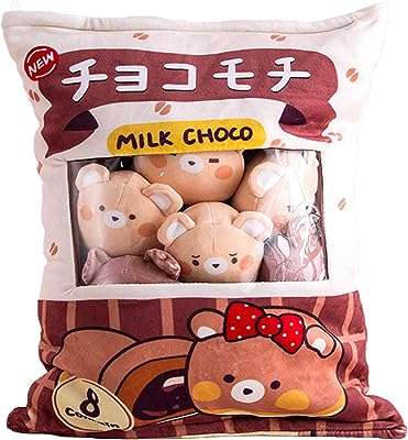Ninalayu mignon sac de chocolat en peluche oreiller doux jouets décoration. Besoin de faire des économies sans sacrifier la qualité ? Ne cherchez pas plus loin que DIAYTAR COTE D'IVOIRE . Notre boutique en ligne généraliste propose des produits discount de premier choix pour la maison, l'électroménager, l'informatique et la mode. Offrez-vous le meilleur au meilleur prix avec DIAYTAR COTE D'IVOIRE .