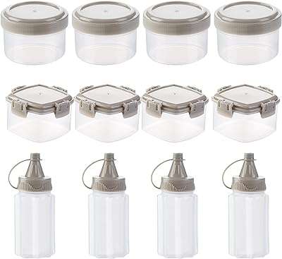 12 mini bouteilles à presser pour sauce récipients en plastique pour épices et condiments. DIAYTAR COTE D'IVOIRE, votre destination de choix pour des produits discount en ligne. Explorez notre catalogue en constante évolution, riche en articles pour la maison, l'électroménager, l'informatique, la mode et les gadgets, et choisissez parmi des milliers de produits à prix cassés. Optez pour des achats intelligents et économisez gros avec notre boutique en ligne.