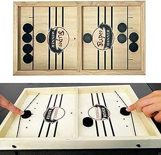 Hockey sur table slingshot jeu de hockey d'échecs rebondissant 2 en 1 table. DIAYTAR COTE D'IVOIRE  est la boutique en ligne idéale pour les chasseurs de bonnes affaires. Explorez notre vaste choix de produits à prix discount, parmi lesquels l'électroménager, l'informatique, la mode et les gadgets, et économisez tout en vous faisant plaisir !