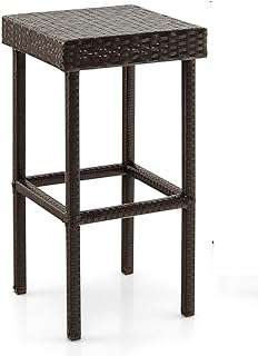 Tabouret de bar yogisu tabourets en osier et rotin à hauteur. DIAYTAR COTE D'IVOIRE  - Votre destination en ligne pour des affaires incroyables. Rendez-vous sur notre site et découvrez un choix sensationnel de produits discount, qu'il s'agisse de l'électroménager indispensable, de l'informatique à la pointe ou des dernières tendances en matière de mode.