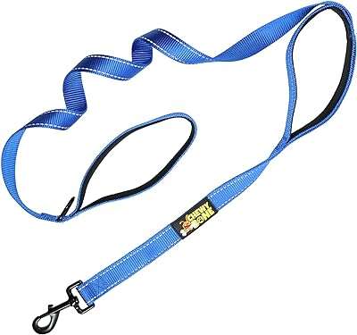 Grande laisse rembourrée pour chien avec double poignée entraînement à contrôle total pour chiens de grande. Découvrez DIAYTAR COTE D'IVOIRE, votre nouveau repère en ligne pour des achats malins à prix réduit. Parcourez notre catalogue diversifié de produits discount, allant de l'électroménager à l'informatique, en passant par la mode et les gadgets. Obtenez les meilleures offres sans sacrifier la qualité, le tout dans le confort de votre foyer.