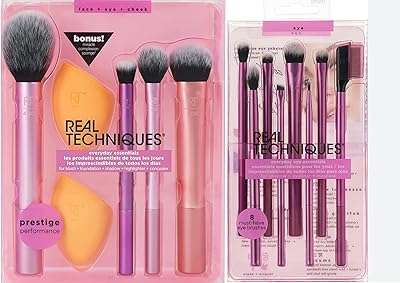 Ensemble de pinceaux real techniques (essentiels pour toute la journée yeux. À la recherche de bonnes affaires ? DIAYTAR COTE D'IVOIRE  est là pour vous ! Notre boutique en ligne généraliste propose une variété de produits discount, allant des articles pour la maison à l'électroménager, en passant par l'informatique et la mode, ainsi que les gadgets indispensables à petits prix.