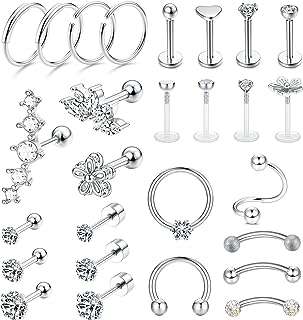 27 pièces 16g boucles d'oreilles de perçage de cartilage pour femmes et hommes d'oreille en acier. DIAYTAR COTE D'IVOIRE, la référence en matière d'équipements de cuisine à prix doux. Découvrez notre sélection de petits et gros électroménagers qui donneront vie à vos recettes préférées sans pour autant vider votre portefeuille. Mettez à jour votre cuisine avec goût et efficacité grâce à nos offres exclusives et ajoutez une touche de modernité à votre chez-vous !