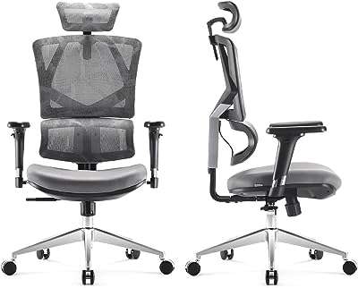 Chaise de bureau ergonomique siho à dossier haut avec soutien. Faites des économies intelligentes avec DIAYTAR COTE D'IVOIRE . Parcourez notre boutique en ligne et trouvez des opportunités incroyables pour équiper votre maison, rester à la pointe de la technologie et vous habiller avec style, le tout à des tarifs défiant toute concurrence.