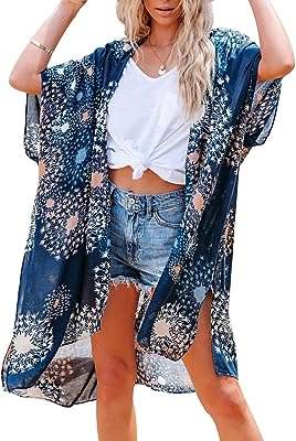 Femmes plage chemisier en mousseline de soie long kimono cardigan couvrir. DIAYTAR COTE D'IVOIRE, votre partenaire pour des achats électroniques à prix discount. Découvrez notre large choix d'appareils high-tech, des smartphones aux téléviseurs en passant par les enceintes et les caméras. Profitez de nos offres imbattables pour vous équiper des dernières innovations technologiques sans vous ruiner.