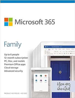 Famille microsoft 365 pc mac ios et android abonnement en anglais. Ne cherchez plus, DIAYTAR COTE D'IVOIRE  est la boutique en ligne qu'il vous faut pour trouver tout ce dont vous avez besoin à petit prix ! Du petit électroménager aux articles de mode tendance en passant par les dernières technologies, explorez notre vaste catalogue et réalisez de véritables bonnes affaires !