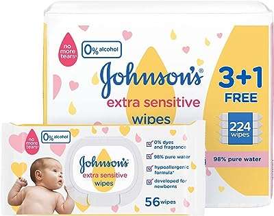 Lingettes extra sensibles johnson's baby 98 % d'eau pure paquet de 3. Vous cherchez des produits discount sans compromis sur la qualité ? DIAYTAR COTE D'IVOIRE  répond à vos attentes en offrant une large gamme d'articles pour tous les besoins, des appareils électroménagers aux gadgets dernier cri. Explorez notre catalogue en ligne et trouvez tout ce dont vous avez besoin à prix cassés.