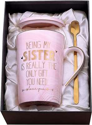 Tasse à café double white être ma sœur est le seul cadeau dont vous avez. Faites des économies considérables chez DIAYTAR COTE D'IVOIRE, votre destination en ligne pour des produits discount. Notre boutique propose une large sélection d'articles pour la maison, l'électroménager, l'informatique, la mode et bien plus encore, avec des tarifs compétitifs et une satisfaction client garantie.