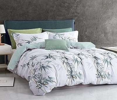 Parure de lit 6 pièces en coton de haute qualité ensemble de housse. DIAYTAR COTE D'IVOIRE  vous ouvre les portes d'un univers de bonnes affaires. Découvrez notre large gamme de produits discount, allant des indispensables de la maison aux dernières tendances mode, en passant par les gadgets innovants. Profitez d'offres exceptionnelles et de prix imbattables pour des achats malins et éclairés.