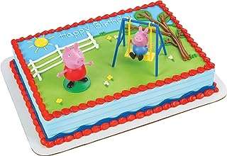 Kit de décoration de gâteau peppa pig rose 81" x 46". Profitez de rabais incroyables sur DIAYTAR COTE D'IVOIRE  et économisez sur tous vos achats! Que vous cherchiez des équipements high-tech, des produits de beauté, des articles pour animaux de compagnie ou même des meubles pour la maison, notre boutique en ligne généraliste vous propose les meilleurs prix du marché.