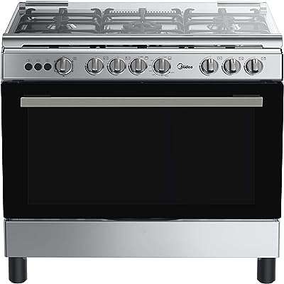 Cuisinière autoportante midea 90x60 cm cuisinière à gaz avec 5 brûleurs allumage automatique et sécurité. Achat malin en ligne ? C'est chez DIAYTAR COTE D'IVOIRE  ! Parcourez notre boutique en ligne généraliste et trouvez tout ce dont vous avez besoin à des prix réduits. Que ce soit pour équiper votre maison, mettre à jour votre garde-robe ou obtenir les derniers gadgets, notre sélection discount saura vous satisfaire sans vous ruiner !