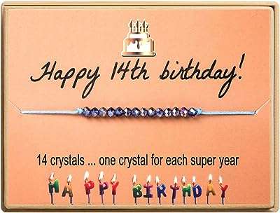Bracelet joyeux anniversaire cadeau pour adolescentes bracelet de perles de cristal. DIAYTAR COTE D'IVOIRE  est votre destination en ligne pour des produits discount de qualité supérieure. Explorez notre vaste catalogue comprenant des articles pour la maison, de l'électroménager dernier cri, des gadgets high-tech et des vêtements tendance à des prix défiant toute concurrence.
