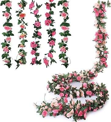 Okoz® paquet de 5 vignes de fleurs de lierre artificielles suspendues de 41 pieds pour la maison. Affichez votre style tout en économisant grâce à DIAYTAR COTE D'IVOIRE . Notre boutique en ligne propose une vaste sélection de vêtements, de chaussures et d'accessoires de mode à prix discount. Soyez à la pointe de la tendance sans vous ruiner !